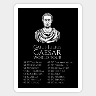 Julius Caesar World Tour - Ancient Roman History - SPQR Magnet